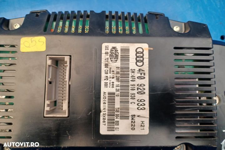 Ceasuri bord 4F0920933J 4F0910930C Audi A6 4F/C6 [2004 - 2008] wagon - 3