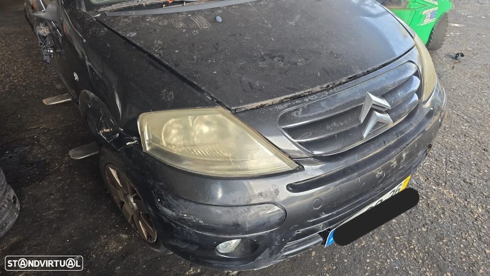 Frente completa sem airbags citroen c3 fase 2 ano 2008 - 2