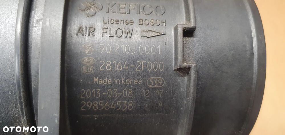 Przepływomierz powietrza Kia Sportage III 2.0 CRDI 28164-2F000 - 7