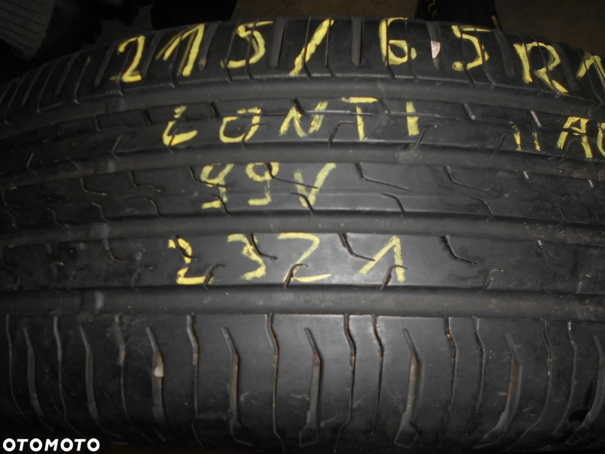 OPONY 215/65r17 CONTINENTAL ECO CONTACT 6 AO1 DOT 2321 7.7MM - 2