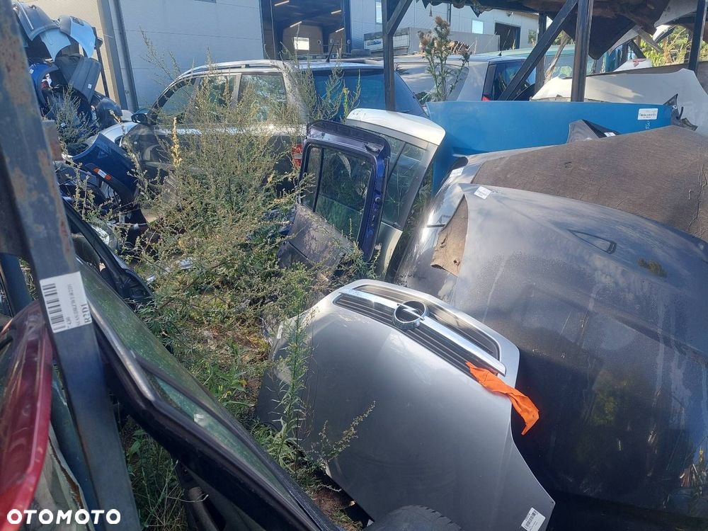 KOMPLETNY PRZÓD MASKA ZDERZAK LAMPY BELKA OPEL MERIVA A Z163 ID: 238314 - 12
