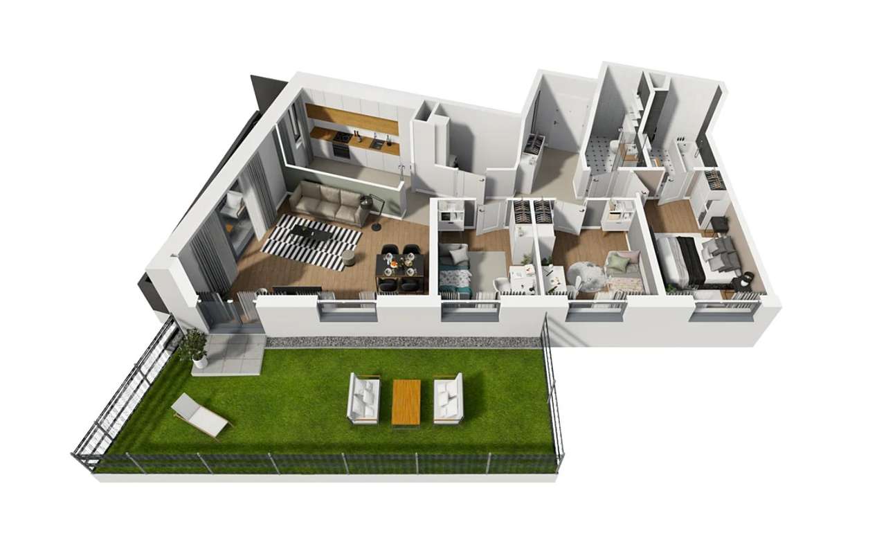 BLISKI TERMIN! | 4 pokoje z ogródkiem | apartamenty | BEZ PROWIZJI