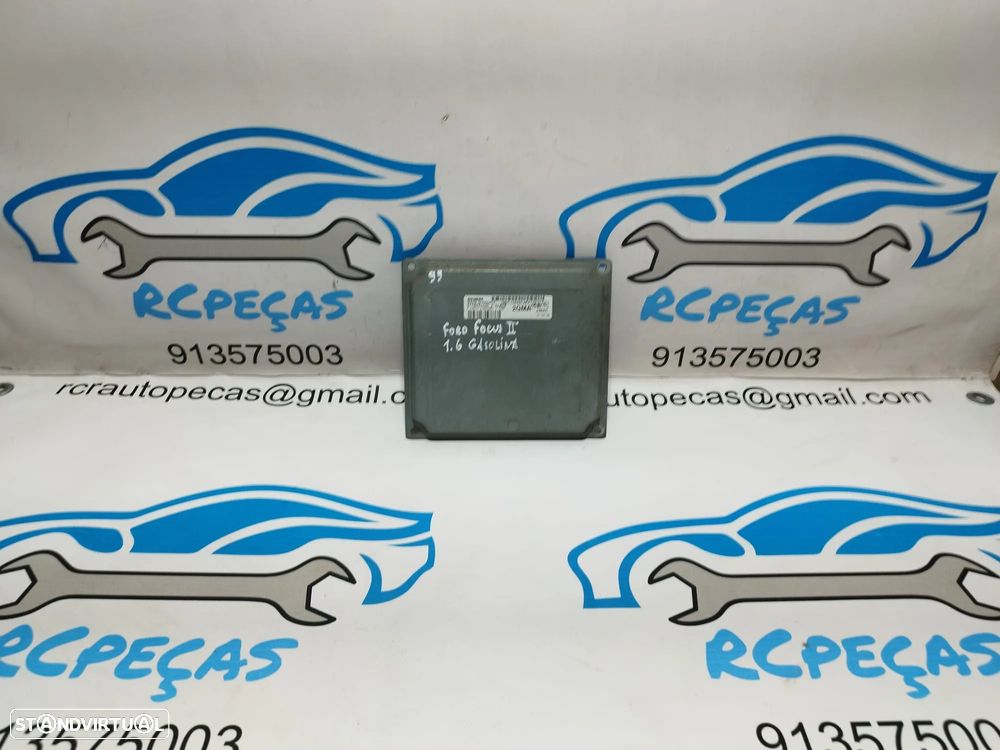 CENTRALINA ECU MOTOR FORD FOCUS II MK2 1.6i 100CV HWDA 7M5112A650AFA  S118934202 - 1