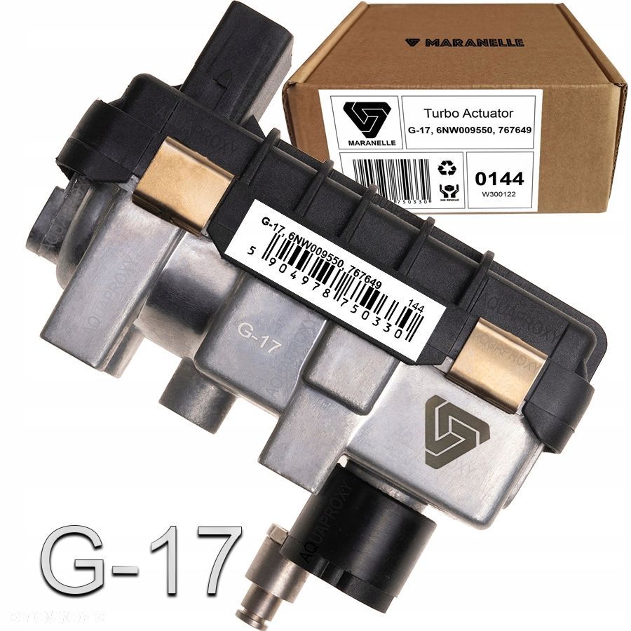Nastawnik sterownik G-17, 6NW009550, 767649 turbiny PORSCHE Cayenne / AUDI Q7 / VW Touareg - 4.2