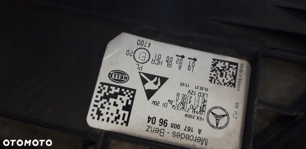 mercedes w167 gle led high performance europa prawa igła - 8