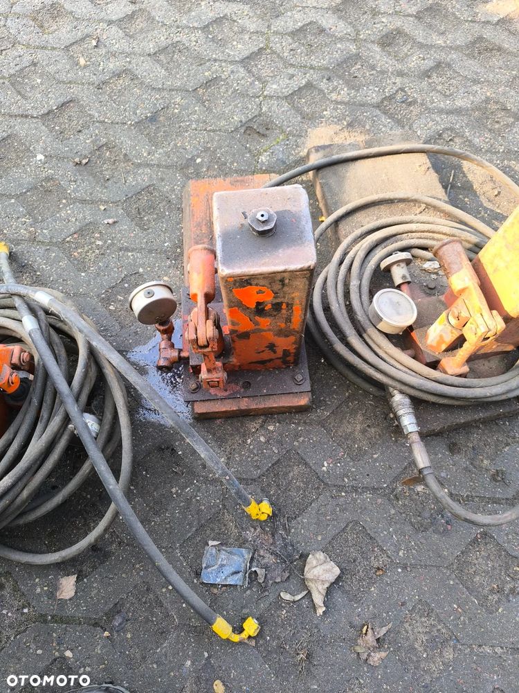 pompa olejowa hydrauliczna do przyczepki ręczna - 4