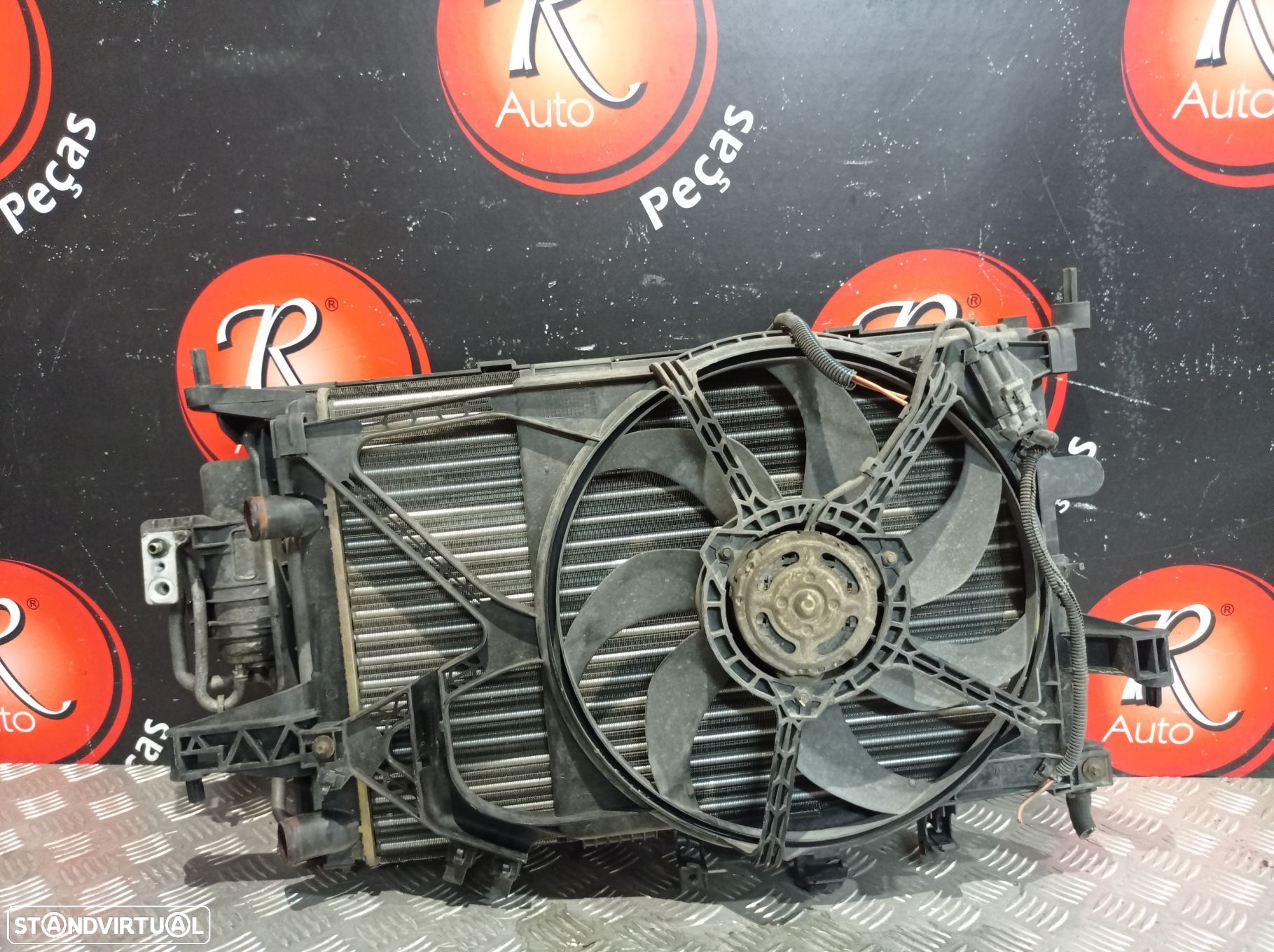 Radiador Com Termoventilador Opel Corsa C (X01) - 1