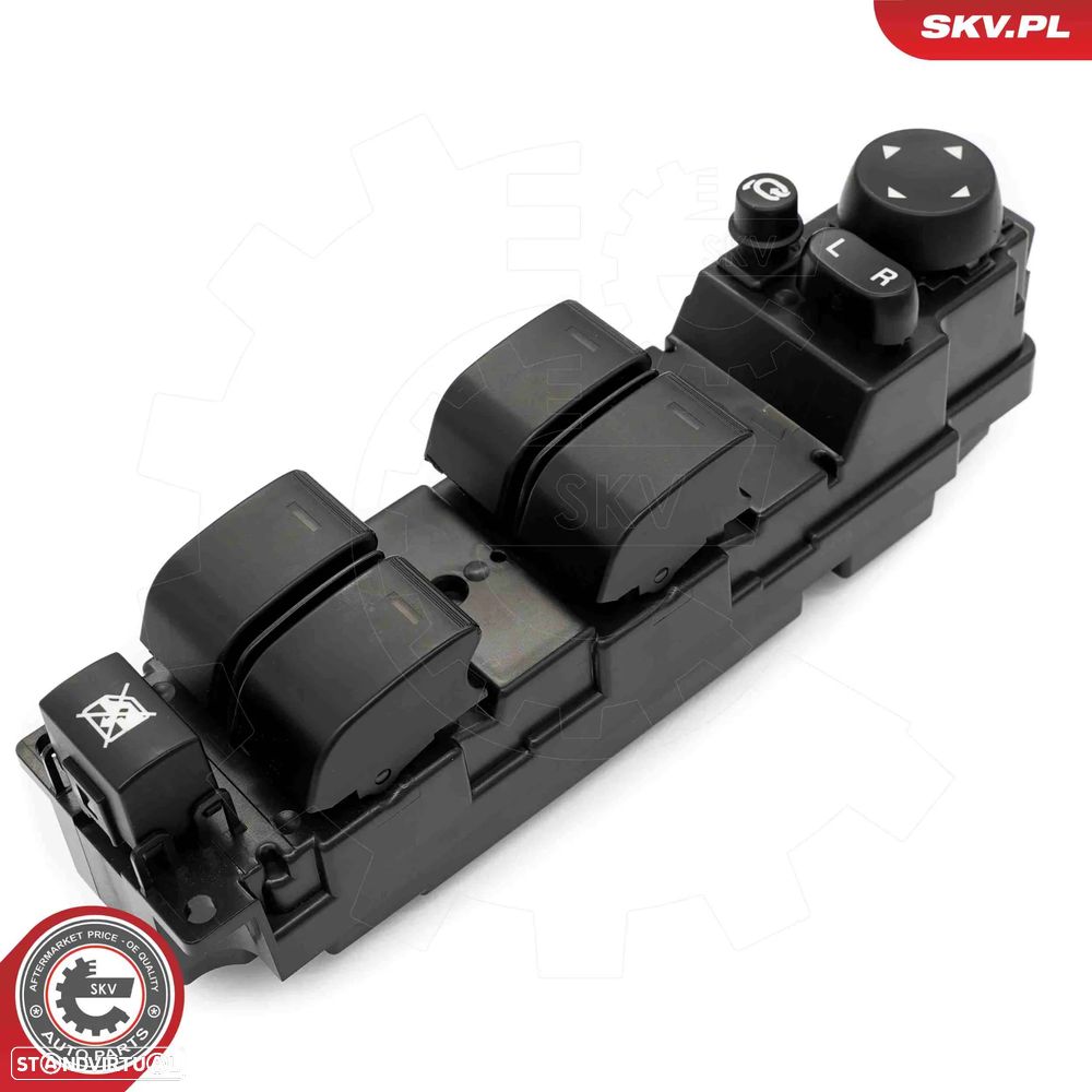 Botões de comando dos vidros Mazda 6 GH 2007 a 2013  GS1D66350 - 1