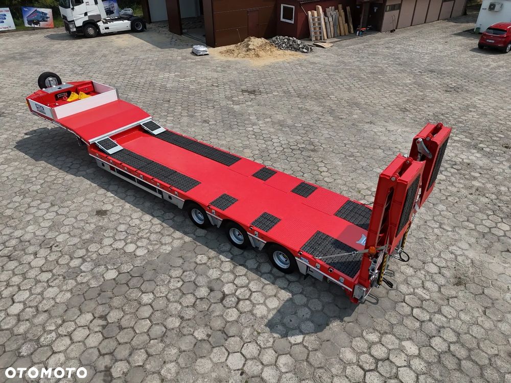 Inny 3 OSIOWA NISKOPODWOZIOWA Z NAJAZDAMI HYDRAULICZNYMI - twarda guma techniczna na pokładzie! - 3