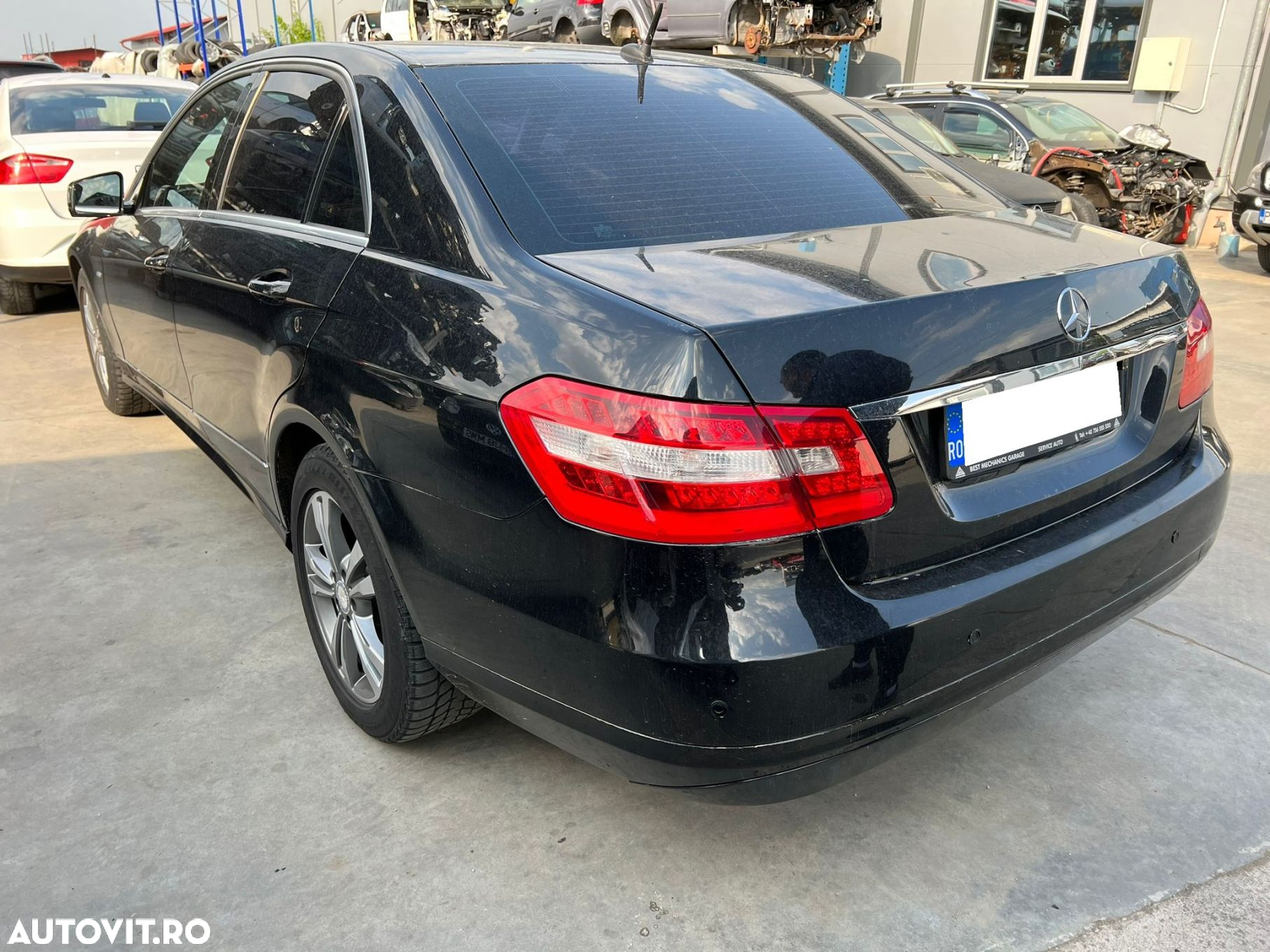 Capota Portbagaj Mercedes-Benz E 2013 Berlina Negru - 4