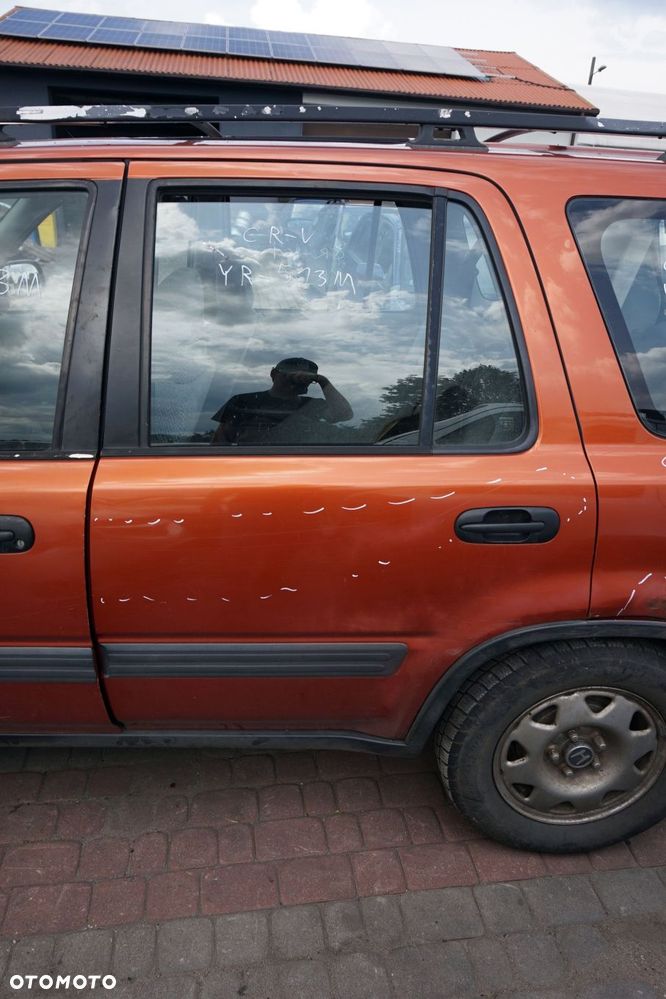 DRZWI TYLNE LEWE CRV CR-V I   POMARAŃCZOWY HONDA 1995-2001 - 1