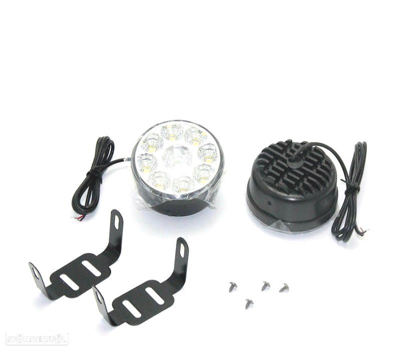 LÂMPADAS LED DE LUZ DIURNA REDONDAS - 2