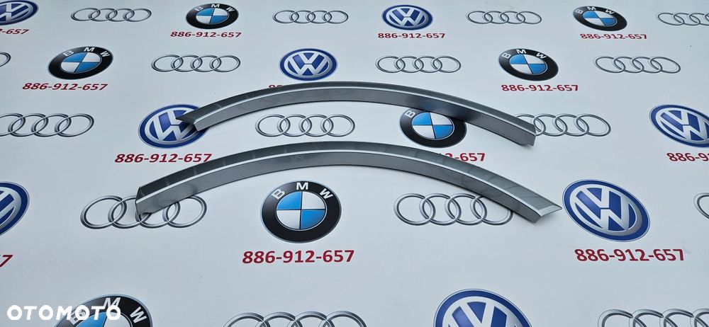 AUDI SQ7 Q7 4M II S-LINE Listwa błotnika Nakładka Hokej Osłona Błotnik Błotnik tył prawy tylna prawa  4M0853818E   STAN IDEALNY - 1