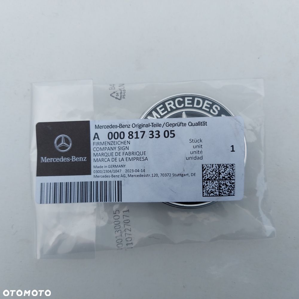 EMBLEMAT ZNACZEK GWIAZDA NA MASKE MERCEDES C W205 E W213 W238 ORYGINAL NOWY 0008173305 - 23