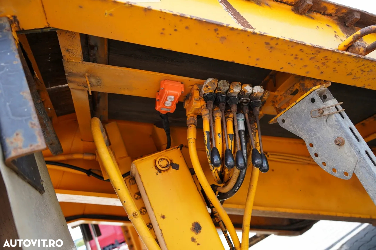 ACTM TRANSPORTATOR / ÎNCĂRCARE JOS / 13,2 M / GAMĂ HIDRAULICĂ / AX DE DIRECȚIE - 21