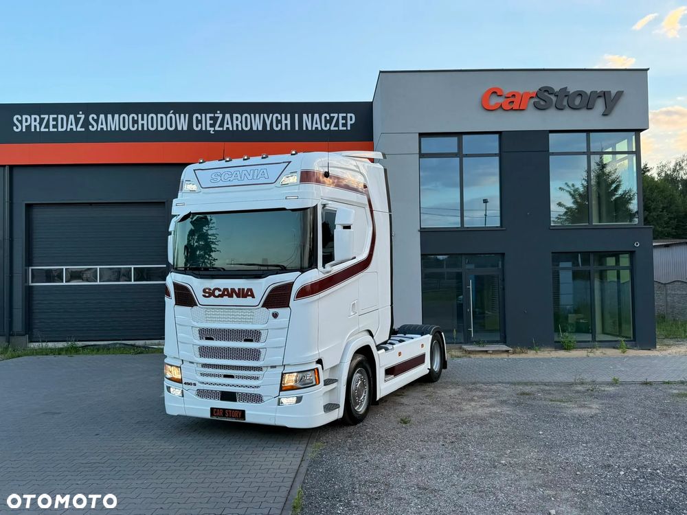 Scania S450/PODUSZKA P+T/KLIMA P./ ON 1200/RETARDER/SPROWADZONA/ - 2