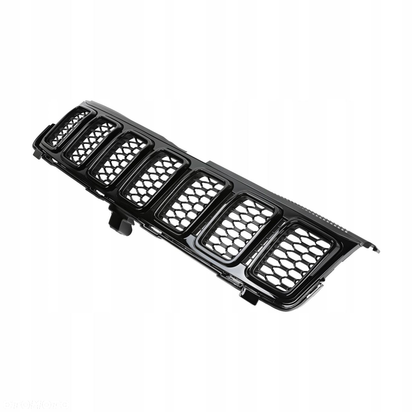 KOMPLETNA atrapa grill zderzaka Jeep GRAND CHEROKEE WK2 czarny połysk 17+ - 4