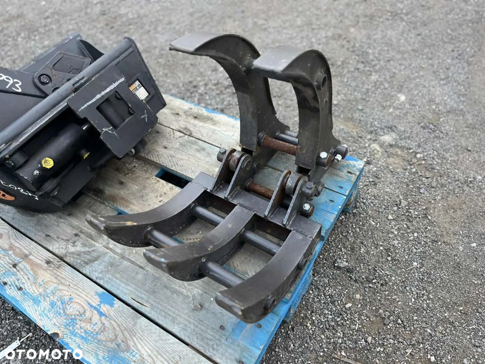 Chwytak łapa kleszcze sortujące do koparki minikoparki Hardlife NOWE - 8