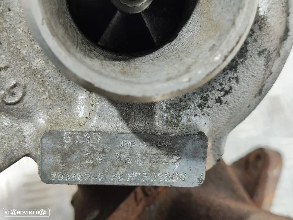 Turbo Compressor Garrett Opel GM 7088872 24461825 2.0DTI 101cv Y20DTH - 7