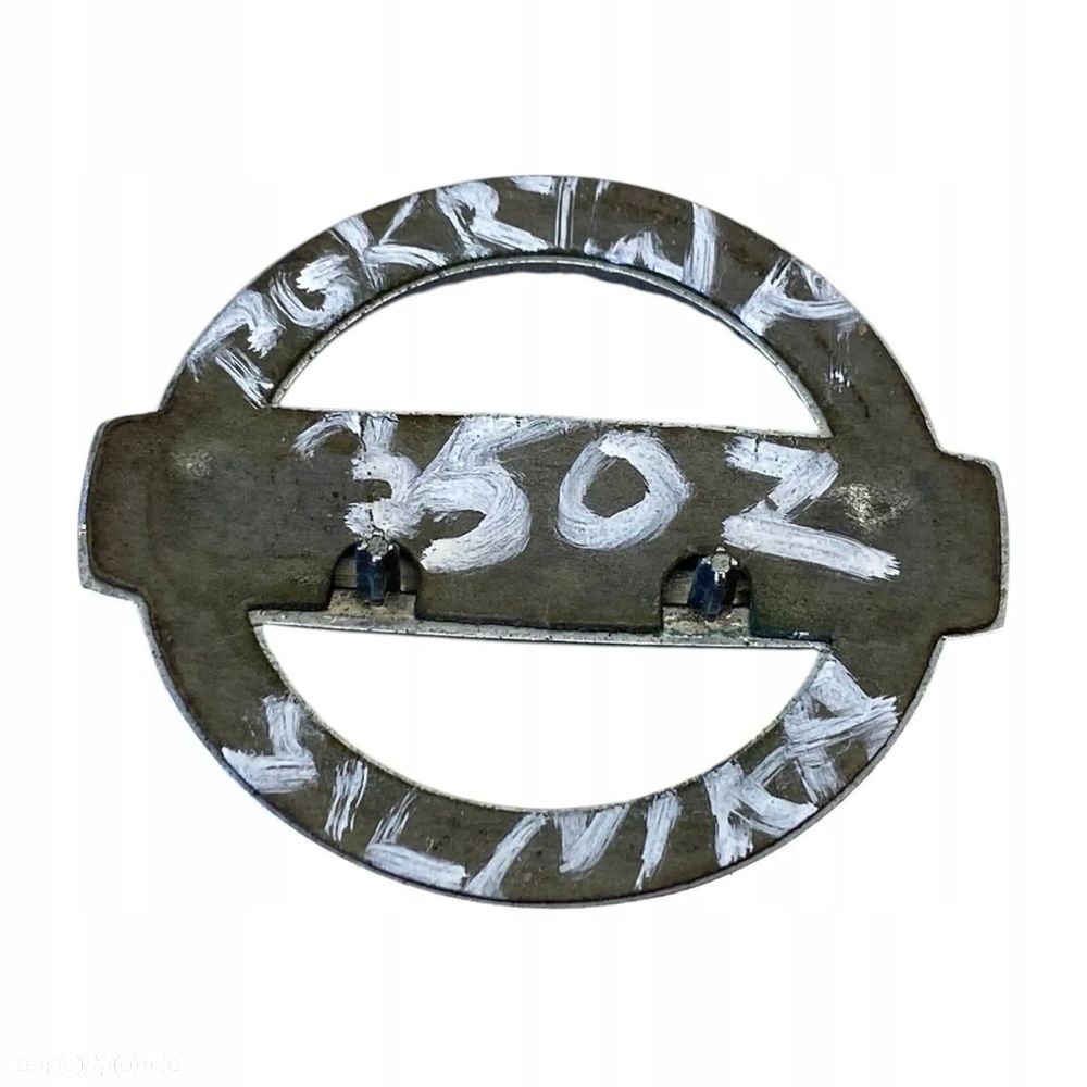 EMBLEMAT ZNACZEK LOGO PRZÓD NISSAN 350Z Z33 370Z Z34 ORYGINAŁ - 6