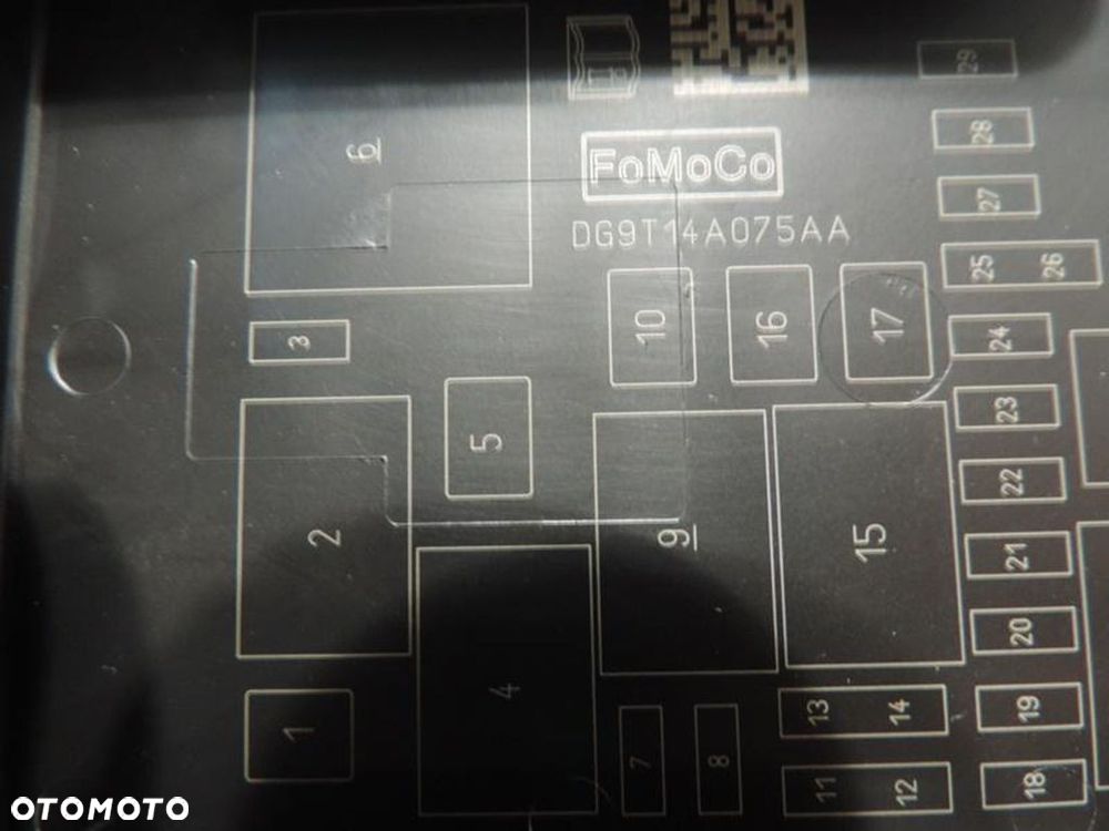 SKRZYNKA BEZPIECZNIKÓW FORD MONDEO MK5 FG9T14A067KB - 4