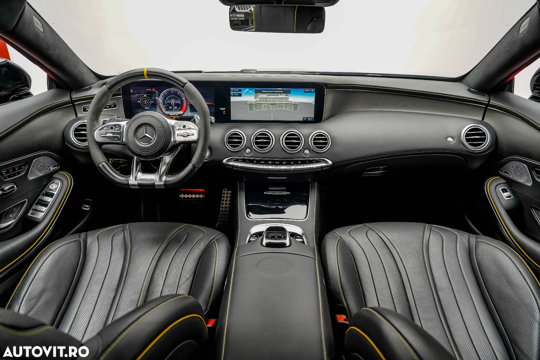 Mercedes-Benz S AMG 63 Coupe 4Matic+ AMG Speedshift 9G-MCT Yellow Night Edition - 2