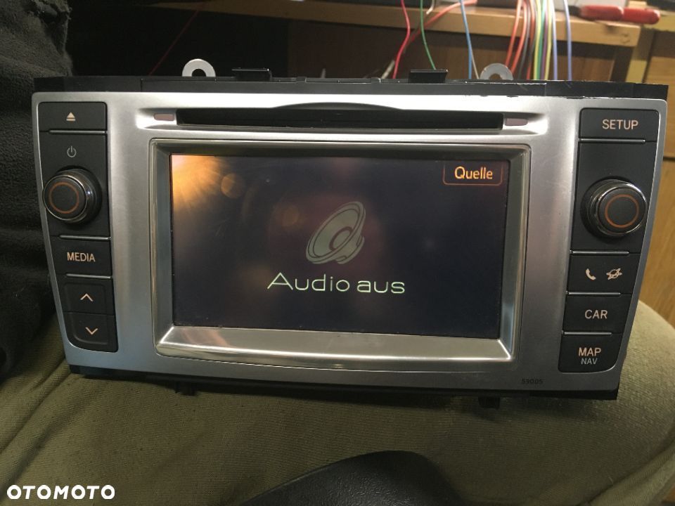 TOYOTA AVENSIS T27 RADIO NAWIGACJA 86140-05010 - 2
