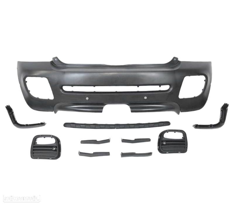 PARA-CHOQUES TRASEIRO MINI R56 R57 R58 06-14 LOOK JCW - 3