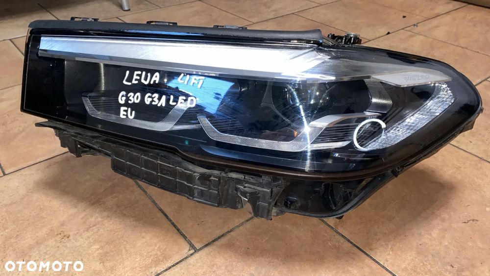 BMW 5 G30 G31 LIFT LEWA LAMPA PRZÓD LED 5A388C3 EUROPA - 2