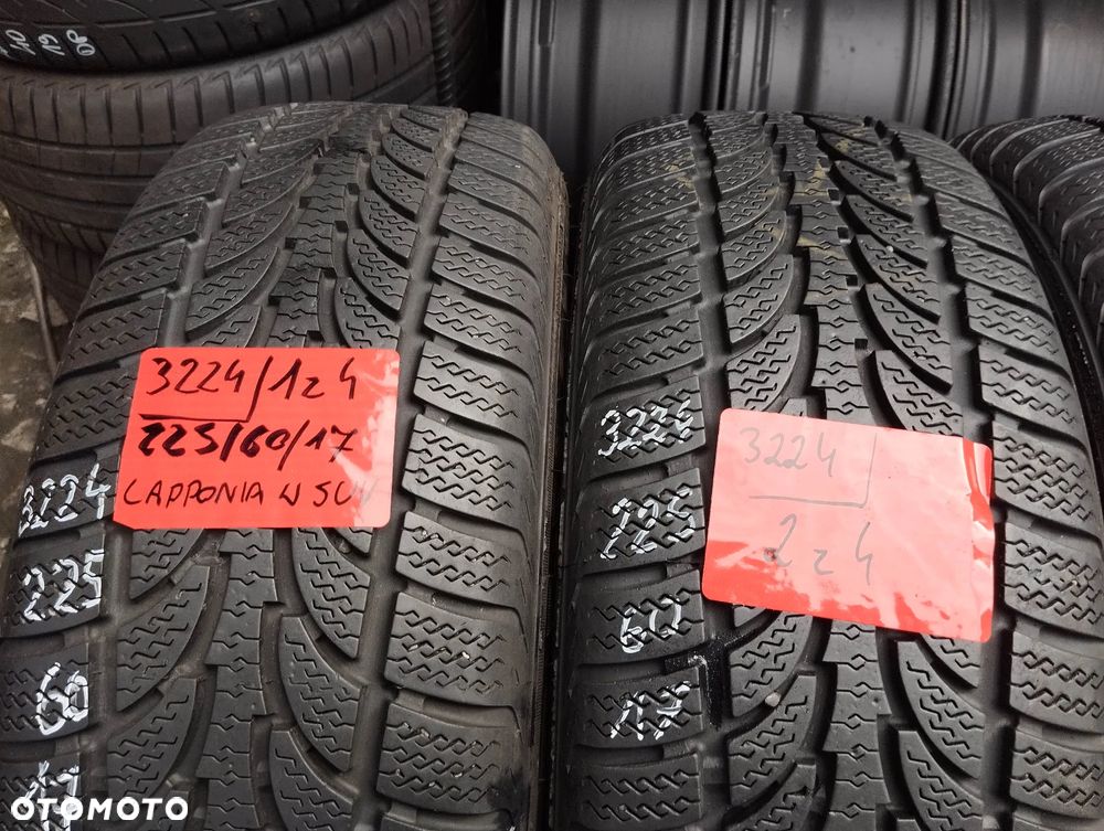 Lapponia W SUV 225 60 17 4szt opony zimowe skandynawskie - 2