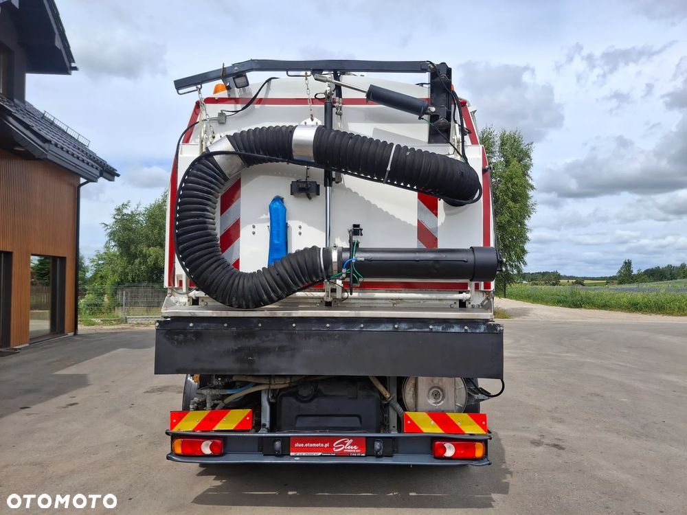 Renault D16 Midlum Zamiatarka FAUN Karcher Listwa Wysokiego Ciśnienia Euro 6 PM10 2 Silniki 2650 MTH Szczotki L/R Rura Do Liści - 3