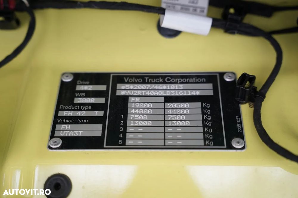 Volvo FH 500 / SISTEM HIDRAULIC / I-PARK COOL / I-SAVE / JANTE DIN ALIAJ / I-SHIFT / - 39