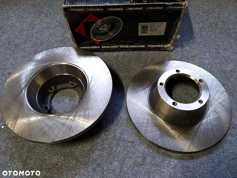 tarcza hamulcowa  270X14.3 P 5-OTW FORD TRANSIT 80-190 71-92   PRD1135 1117075 - 2
