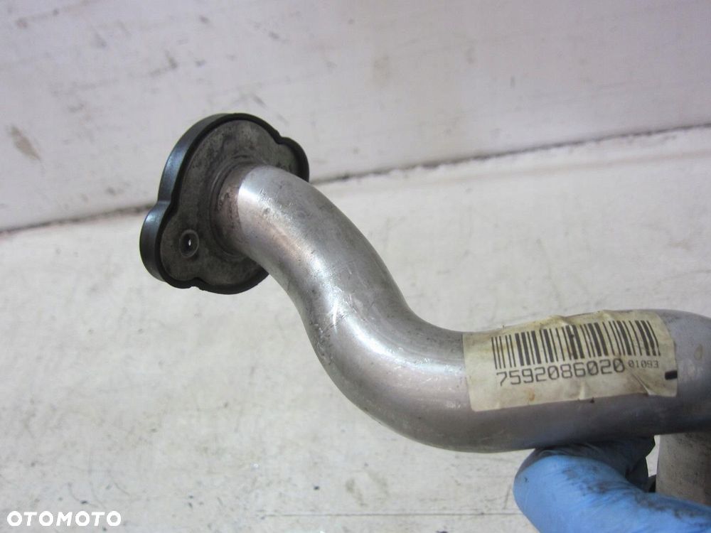 BMW X3 F25 N52 3.0 PRZEWÓD WODY RURA RURKA 7592086 WĄŻ WODY 11537592086 - 8