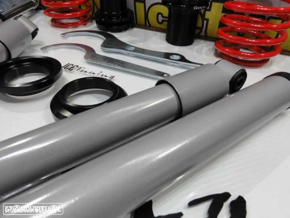 Coilovers Citroen Saxo 96- 04, Peugeot 106 91-05 JOM RED LINE C/2 anos de garantia - 9