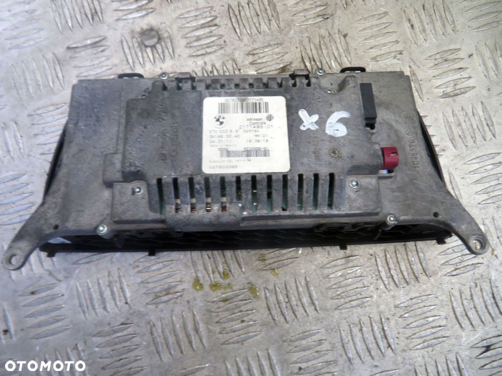 WYŚWIETLACZ EKRAN X6 I E71 9232896 BMW 2007-2011 - 2