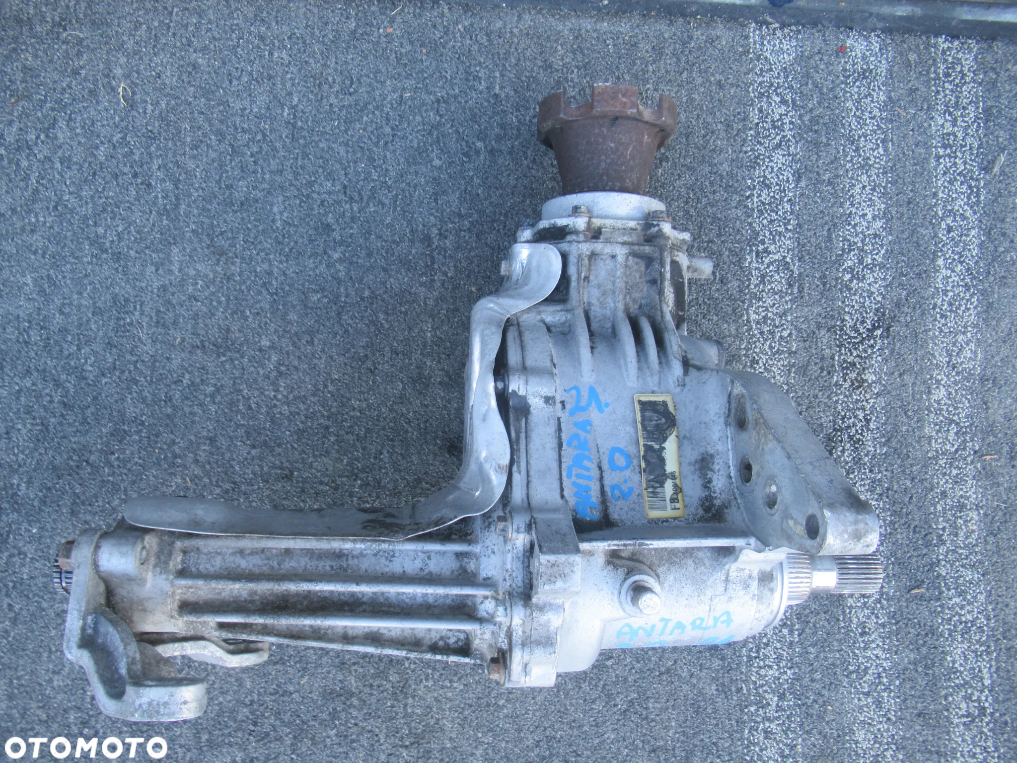 REDUKTOR SKRZYNI BIEGÓW AUTOMATYCZNEJ PRZEDNI PRZÓD OPEL ANTARA 2.0CDTI 4x4 2006- - 5