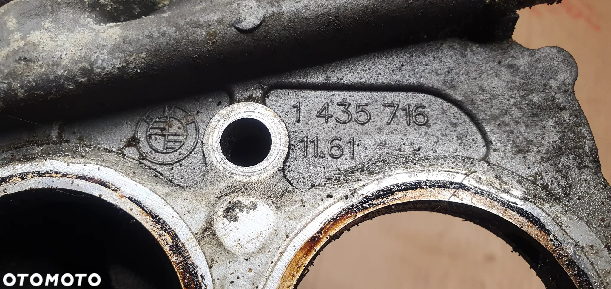 Odma separator oleju króciec kołnierz BMW 3 E46 1435716 - 4