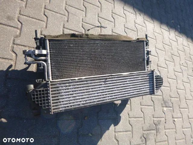 CHŁODNICA WODY WENTYLATOR INTERCOOLER FORD FOCUS C-MAX MK1 1.6 TDCI - 9