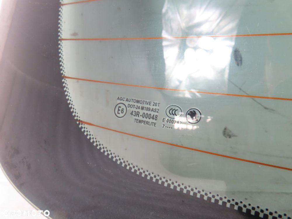 SZYBA TYLNA SKODA FABIA II KOMBI - 2