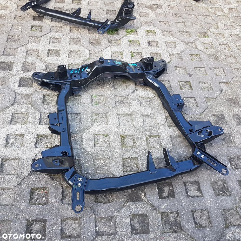 sanki rama wózek kołyska belka trawers opel meriva A corsa c combo c diesel 1.3 1.7 zdrowe oryginal nie malowane - 11