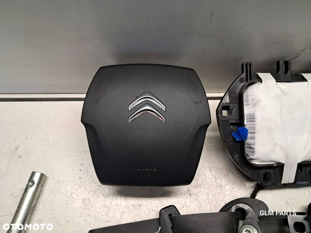 citroen c4 picasso ii poduszki powietrzne airbag pasy dociąg oryginał - 4