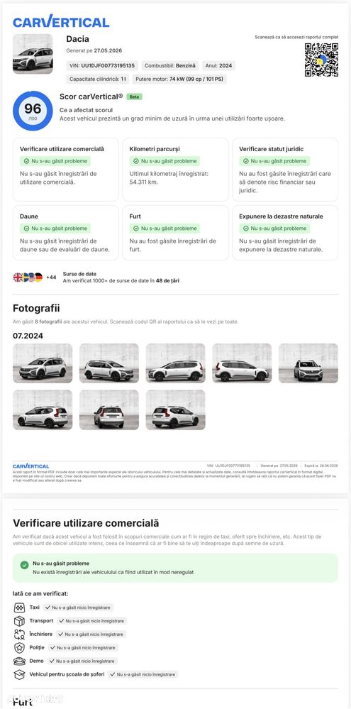 Dacia Jogger 5 locuri ECO-G 100 SL Extreme - 12