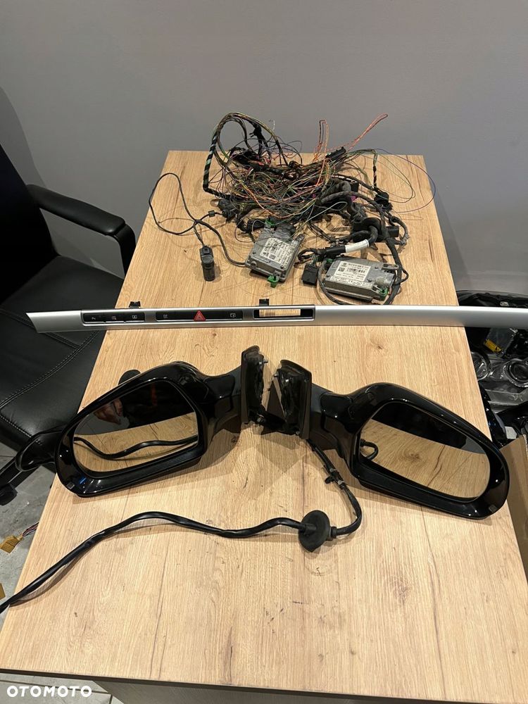 side assist asystent pasa ruchu lusterka moduły wiązka audi a8 d3 komplet - 1