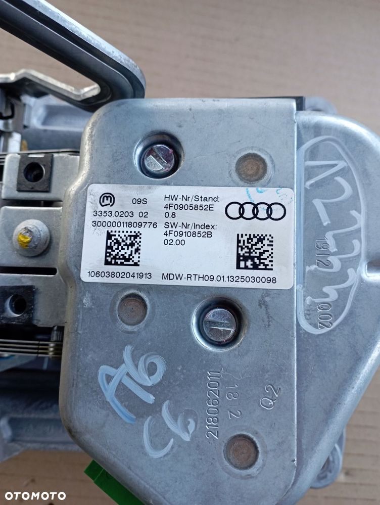 AUDI A6 C6 3.0 V6 KOLUMNA KIEROWNICZA 4F0905852E - 2