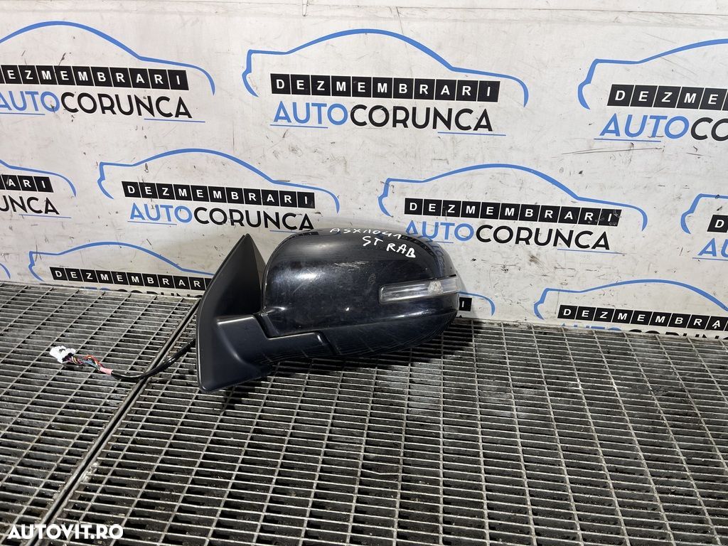 Oglinda stanga Mitsubishi ASX Facelift 2012 2012 - 2016 4 Usi NEGRU (1041) Rabatabile - 1