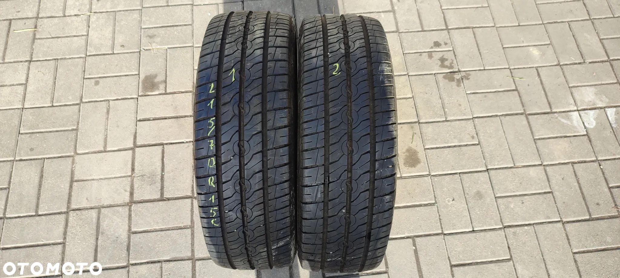 OPONY 205/70R15C SEMPERIT VAN LIFE 2 (1717) 8 mm 2 SZTUKI PARA - 1