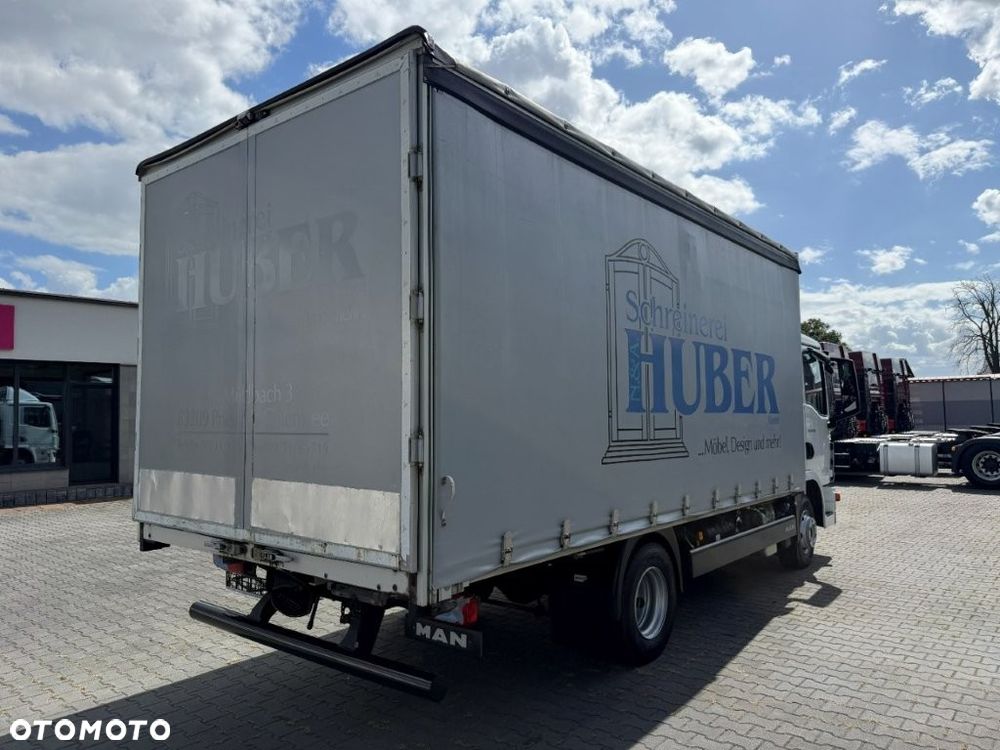 MAN TGL 8.220 JAK NOWY 18 TYS KM ROZSTAW 3,6 DMC 8800 KG PLANDEKA FIRANA 5,2 KONTRAKT SERWIS MAN DE - 4