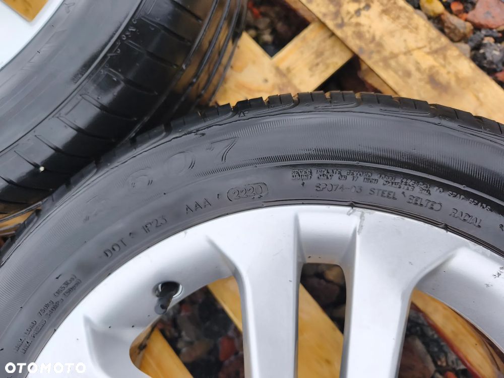 ALUFELGI KOŁA FELGI 17 CALI 5X114,3 RENAULT KOLEOS NISSAN - 10