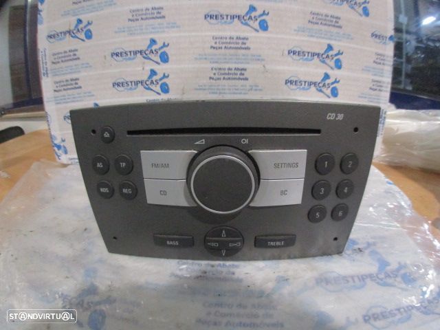 Radios 13292085 OPEL MERIVA A FASE 2 2009 1.4I 90CV 5P BRANCO GM BLAUPUNKT CD 30 - 1